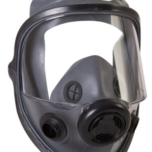 North® by Honeywell Small Elastomer Full Face 5400 Series Dual Cartridge Facepiece With Welding Attachment