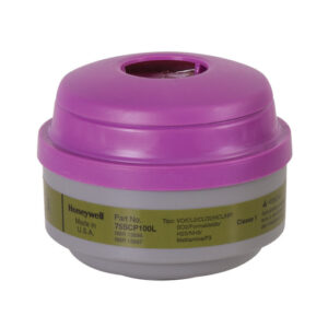North® by Honeywell Organic Vapors/Chlorine/Hydrogen Chloride/Sulfur Dioxide/Hydrogen Sulfide (Escape)/Hydrogen Fluoride/Chlorine Dioxide/Ammonia/Methylamine/Formaldehyde P100 APR Cartridge For 5500, 7700, 5400 And 7600 Series Respirators