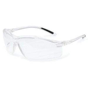 Uvex™ By Honeywell Sperian A700 Slim Safety Glasses With Clear Frame And Clear Polycarbonate Anti-Scratch Lens