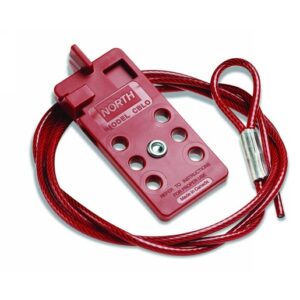 North® by Honeywell Red 6' Steel Cable Lockout