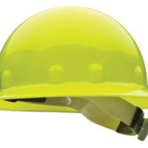 Fibre-Metal® by Honeywell Yellow E1 Thermoplastic Full Brim Hard Hat With 8 Point Ratchet Suspension
