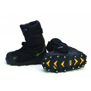 Servus® by Honeywell 2X NEOS® Explorer Black Insulated Rubber And Nylon Overshoes With STABILicers® Cleated Outsoles