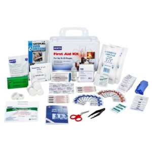 North® by Honeywell White Plastic Portable 25 Person First Aid Kit