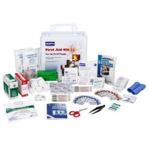 North® by Honeywell White Plastic Portable 50 Person First Aid Kit