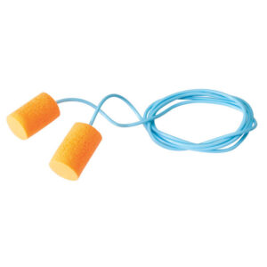 Howard Leight® Single Use FirmFit™ Cylinder Shape TPE Foam Corded Earplugs With PVC Cord  (100 Pair Per Box)