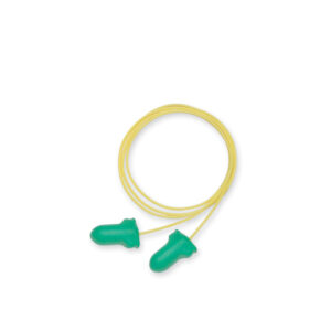 Howard Leight by Honeywell Single Use Max-Lite® T-Shape Polyurethane Foam Corded Earplugs (1 Pair Per Poly Bag, 100 Pair Per Box)