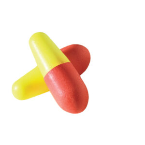 Howard Leight by Honeywell Single Use Multi-Max® Pill Shape Polyurethane Foam Uncorded Earplugs (1 Pair Per Poly Bag)