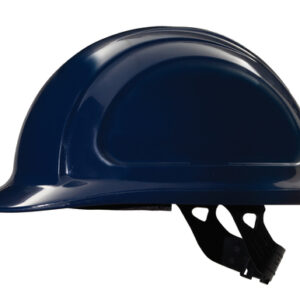 North® By Honeywell Navy Blue North Zone™ HDPE Cap Style Hard Hat With Quick-Fit 4 Point Pinlock Suspension, Accessory Slots And Removable Brow Pad