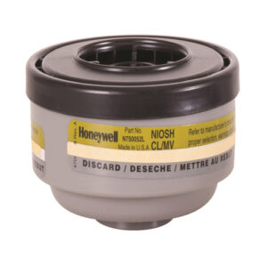 North® by Honeywell Chlorine/Mercury Vapors APR Cartridge For 5500, 7700, 5400 And 7600 Series Respirators