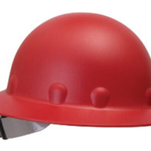 Fibre-Metal® by Honeywell Red Roughneck® P1 Fiberglass High Heat Full Brim Hard Hat With SuperEight® Ratchet Suspension
