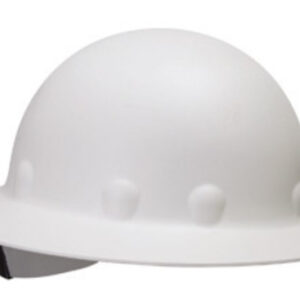 Fibre-Metal® by Honeywell White Roughneck® P1 Fiberglass High Heat Full Brim Hard Hat With SwingStrap™ SuperEight® Ratchet Suspension