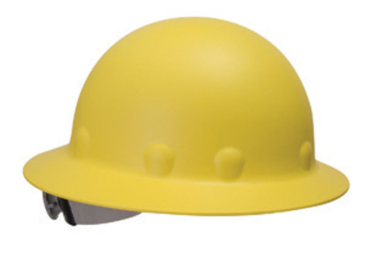 Fibre-Metal® by Honeywell Yellow Roughneck® P1 Fiberglass High Heat Full Brim Hard Hat With TabLok™ SuperEight® 8 Point Suspension 1 Fibre-Metal® by Honeywell Yellow Roughneck® P1 Fiberglass High Heat Full Brim Hard Hat With TabLok™ SuperEight® 8 Point Suspension