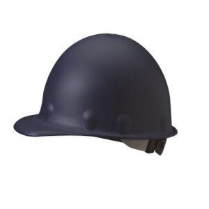Fibre-Metal® by Honeywell Blue Roughneck® Fiberglass Cap Style Hard Hat With SuperEight® 3R 8 Point Ratchet Suspension