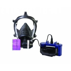 North® by Honeywell 5500 Series Small Half Mask With 5-Point Headstrap, Battery And Blower