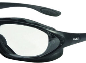 Uvex™ By Honeywell Seismic® 2.5 Diopter Safety Glasses With Black Polycarbonate Frame And Clear Polycarbonate Uvextreme® Anti-Fog Lens