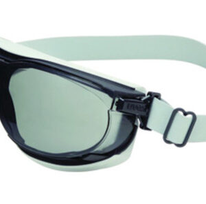 Uvex® by Honeywell Carbonvision™ Impact Goggles With Black And Gray Frame, Gray Dura-Streme® Anti-Fog Anti-Scratch Hard Coat Lens And Neoprene Headband