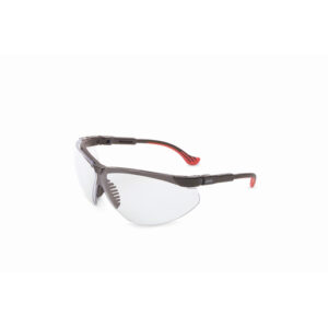 Uvex™ By Honeywell Genesis XC™ Safety Glasses With Black Polycarbonate Frame And Clear Polycarbonate Ultra-dura® Anti-Scratch Hard Coat Lens