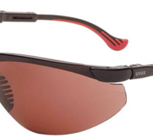 Uvex™ By Honeywell Genesis XC™ Safety Glasses With Black Polycarbonate Frame And SCT-Gray Polycarbonate Uvextreme® Anti-Fog Lens