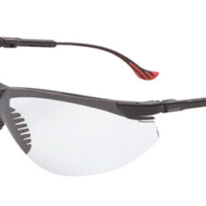 Uvex™ By Honeywell Genesis XC™ Safety Glasses With Black Polycarbonate Frame And Shade 2.0 Polycarbonate Infra-dura® Ultra-dura® Anti-Scratch Hard Coat Lens