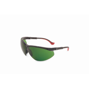 Uvex™ By Honeywell Genesis XC™ Safety Glasses With Black Polycarbonate Frame And Shade 3.0 Polycarbonate Infra-dura® Ultra-dura® Anti-Scratch Hard Coat Lens