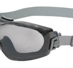 Uvex® by Honeywell Stealth® Over The Glasses Goggles With Navy Wrap-Around Frame, Clear Dura-Streme® Anti-Fog Anti-Scratch Lens And Logoed Fabric Headband