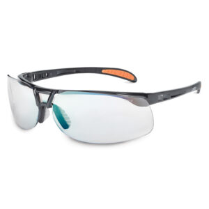 Uvex™ By Honeywell Protege® Safety Glasses With Metallic Black Frame And SCT-Reflect 50 Polycarbonate Ultra-dura® Anti-Scratch Hard Coat Lens
