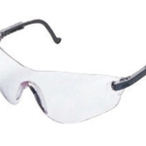 Uvex™ By Honeywell Falcon® Safety Glasses With Black Thermoplastic Urethane Frame And SCT-Reflect 50 Polycarbonate Ultra-dura® Anti-Scratch Hard Coat Lens