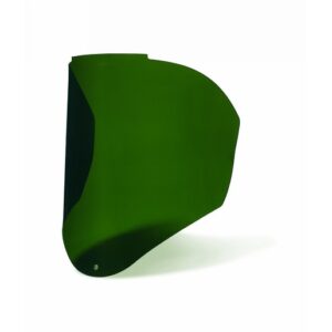 Uvex® by Honeywell Bionic® Infra-dura® Green Shade 3 Uncoated Polycarbonate Replacement Faceshield