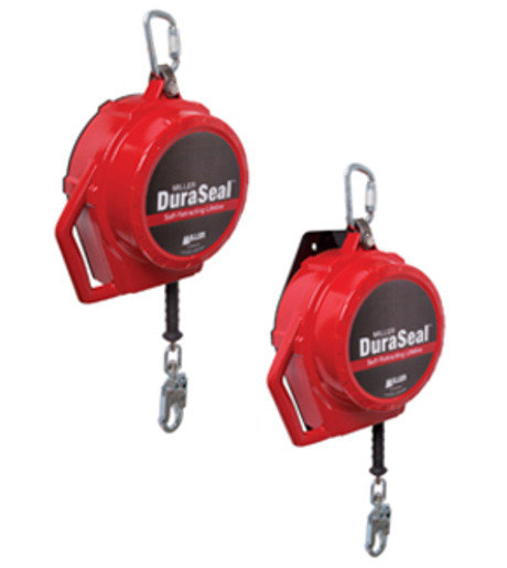 Honeywell 175" MillerĀ® Self-Retracting Galvinized Steel Lifeline With Cable Sling, Tagline And 2 Carabiners 1 Honeywell 175" MillerĀ® Self-Retracting Galvinized Steel Lifeline With Cable Sling, Tagline And 2 Carabiners