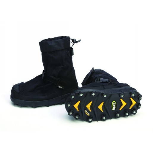 ServusĀ® by Honeywell NEOSĀ® Voyager 2X 11" H Black 2 ServusĀ® by Honeywell NEOSĀ® Voyager 2X 11" H Black 2.5 mm Polyurethane/500 Denier Nylon Overshoes With Plain Toe And STABILicersĀ® Outsole