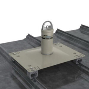 Miller® by Honeywell 22" Fusion™ Metal Sheathing Design Roof Anchor System (Includes Large Base And D-Ring Anchor)