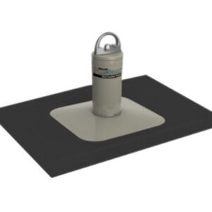 Miller® by Honeywell 22" Fusion™ Membrane Design Roof Anchor System (Includes Large Base And D-Ring Anchor)