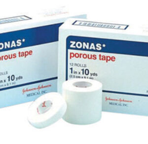 Johnson & Johnson 1" X 10 Yard Roll Band-Aid® Zonas® Porous Cloth First Aid Tape (12 Per Box)