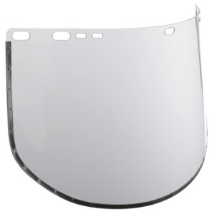 Kimberly-Clark Professional* Jackson Safety* Allsafe SMC™ Model F30 9" X 15 1/2" X .04" Clear Aluminum Bound Acetate Faceshield For Use With Headgear