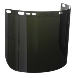 Kimberly-Clark Professional* Jackson Safety* Allsafe SMC™ Model F50 8" X 15 1/2" X .06" Green Shade 5 Unbound Polycarbonate Faceshield For Use With Headgear