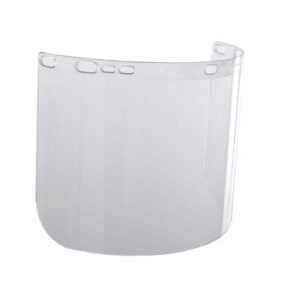 Kimberly-Clark Professional* Jackson Safety* Model F50 8" X 15 1/2" X .06" Clear Unbound Polycarbonate Faceshield For Use With Headgear