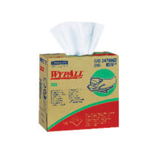 Kimberly-Clark Professional* WYPALL* X60 TERIĀ® 9.100" X 16 Kimberly-Clark Professional* WYPALL* X60 TERIĀ® 9.100" X 16.800" White HYDROKNIT* Reinforced Wiper (Pop-UpĀ® Box)