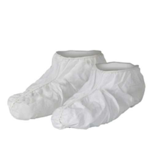 Kimberly-Clark Professional* One Size Fits All White KleenGuard* A20 SMS Disposable Breathable Particle Protection Shoe Cover 1 Kimberly-Clark Professional* One Size Fits All White KleenGuard* A20 SMS Disposable Breathable Particle Protection Shoe Cover