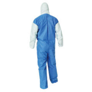Kimberly-Clark Professional* 2X White KleenGuard* A40 Microporous Film Laminate/SMS Disposable Liquid And Particle Bib Overalls/Coveralls