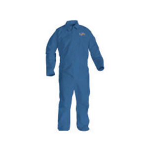 Kimberly-Clark Professional* X-Large Blue KleenGuard* A20 SMMMS Disposable Breathable Particle Protection Bib Overalls/Coveralls
