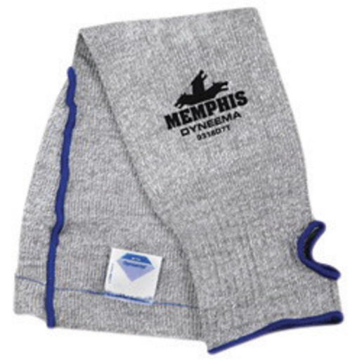 Memphis Glove Gray 18" 7 Gauge Dyneema® Cut Resistant Sleeve With Thumb Hole 1 Memphis Glove Gray 18" 7 Gauge Dyneema® Cut Resistant Sleeve With Thumb Hole