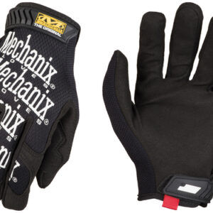 Mechanix Wear® Small Black The Original® Full Finger Synthetic Leather Mechanics Gloves With Hook And Loop Cuff, Spandex® Back, Synthetic Leather Palm And Fingertips And Reinforced Thumb
