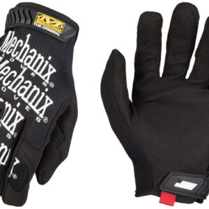 Mechanix Wear® 2X Black The Original® Full Finger Synthetic Leather Mechanics Gloves With Hook And Loop Cuff, Spandex® Back, Synthetic Leather Palm And Fingertips And Reinforced Thumb