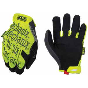 Mechanix Wear® Size 9 Hi-Viz Yellow Original CR5 Full Finger TrekDry® And Armortex® Mechanics Gloves With Hook And Loop Cuff