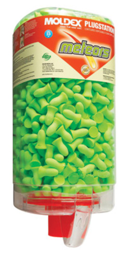 Moldex® Meteors® PlugStation® Curved Shape Foam Dispenser With Earplugs 1 Moldex® Meteors® PlugStation® Curved Shape Foam Dispenser With Earplugs