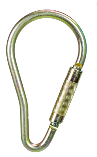 MSA 2.1" Auto-Locking Steel Carabiner