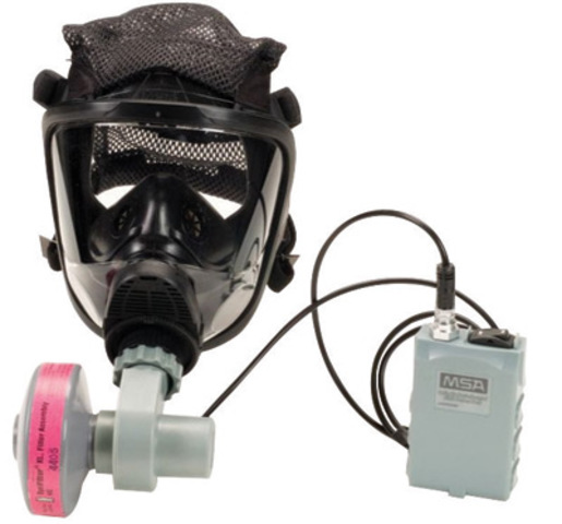 MSA Small OptimAir® Series Full Mask Air Purifying Respirator