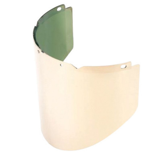 MSA V-Gard® Green Tinted Polycarbonate Reflective Faceshield