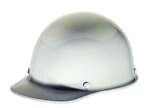 MSA White Skullgard® Phenolic Cap Style Hard Hat With Staz On® 4 Point Pinlock Suspension