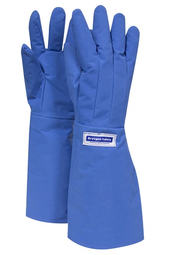 National Safety Apparel® Large 3M™ Scotchlite™ Thinsulate™ Lined Nylon Taslan And PTFE Elbow Length Waterproof Cryogen Gloves